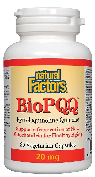 BioPQQ Pyrroloquinoline Quinone 20 mg