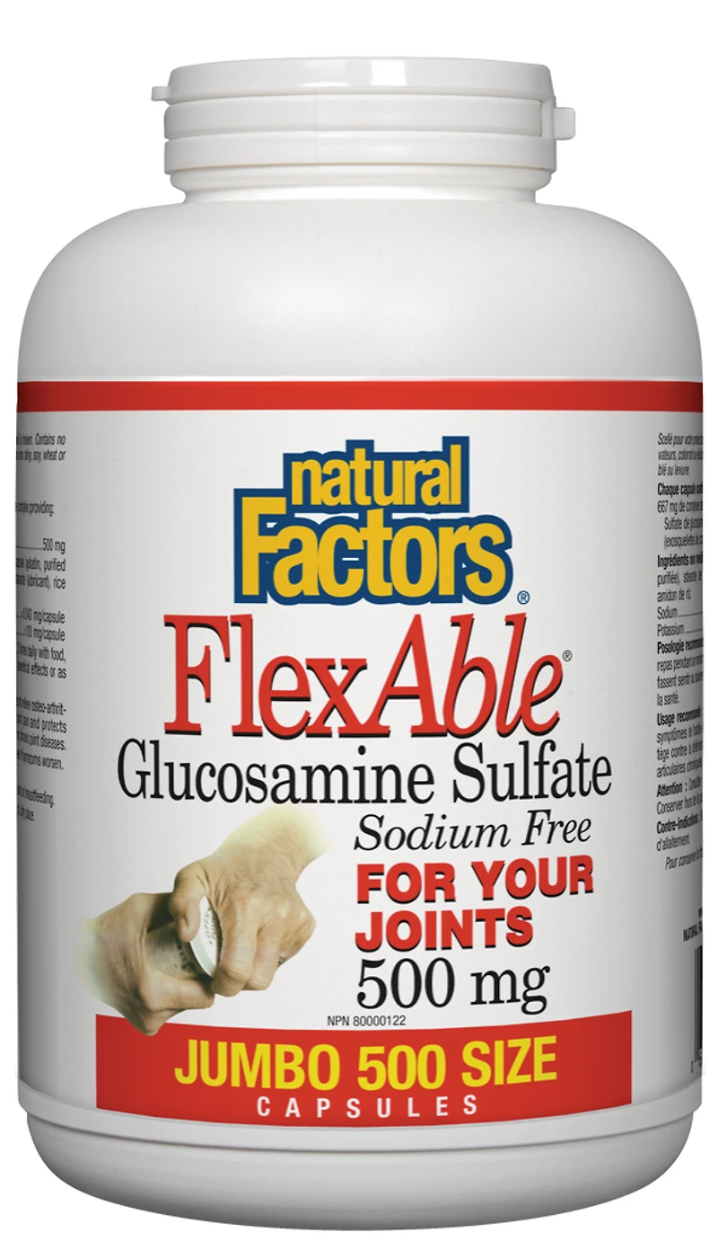 FlexAble® Glucosamine Sulfate 500 mg