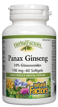 Panax Ginseng, HerbalFactors®