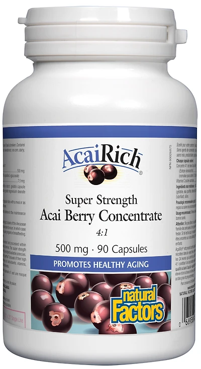 AcaiRich® Super Strength Acai Berry Concentrate 500 mg