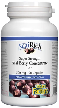 AcaiRich® Super Strength Acai Berry Concentrate 500 mg