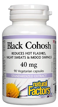 Black Cohosh Standardized Extract 40 mg