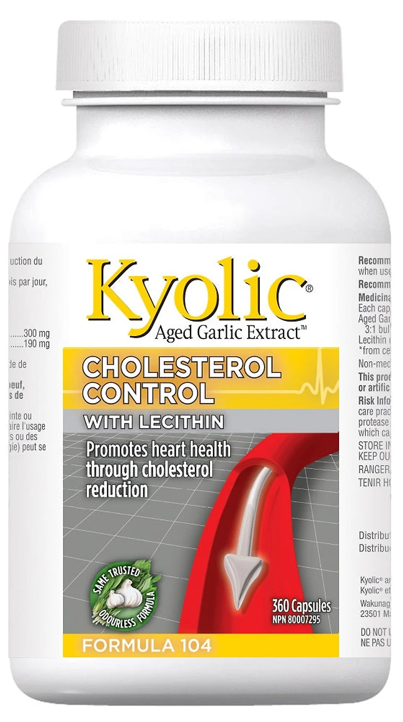 Formula 104 - Cholesterol Control with Lecithin