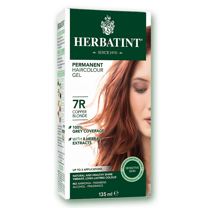 7R Copper Blonde Hair Colour