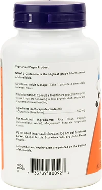 L-Glutamine 500mg