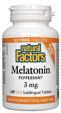 Melatonin 3 mg, Peppermint
