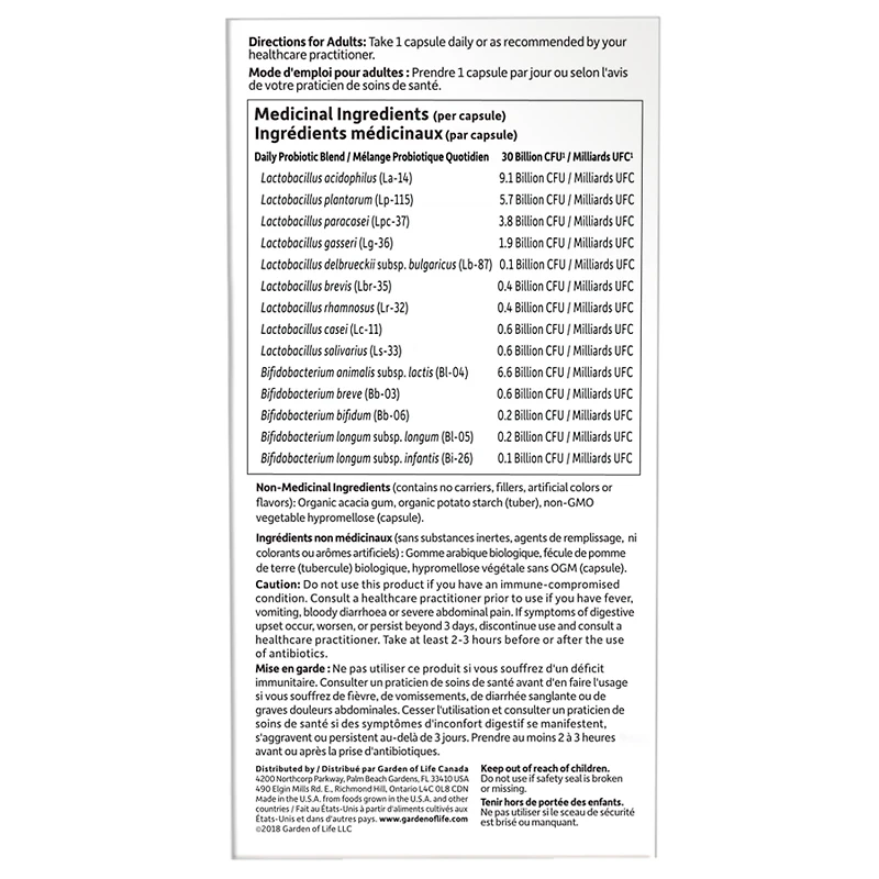Dr. Formulated Probiotics - Once Daily