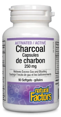 Activated Charcoal Capsules 250 mg