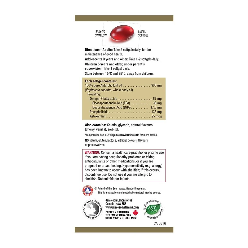 Omega Complete | Pure Krill Oil 500mg