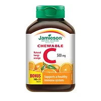 Vitamin C 500mg Chewables - Tangy Orange