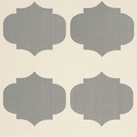 Safavieh Courtyard Collection Celina Geometric Indoor/Outdoor Area Rug