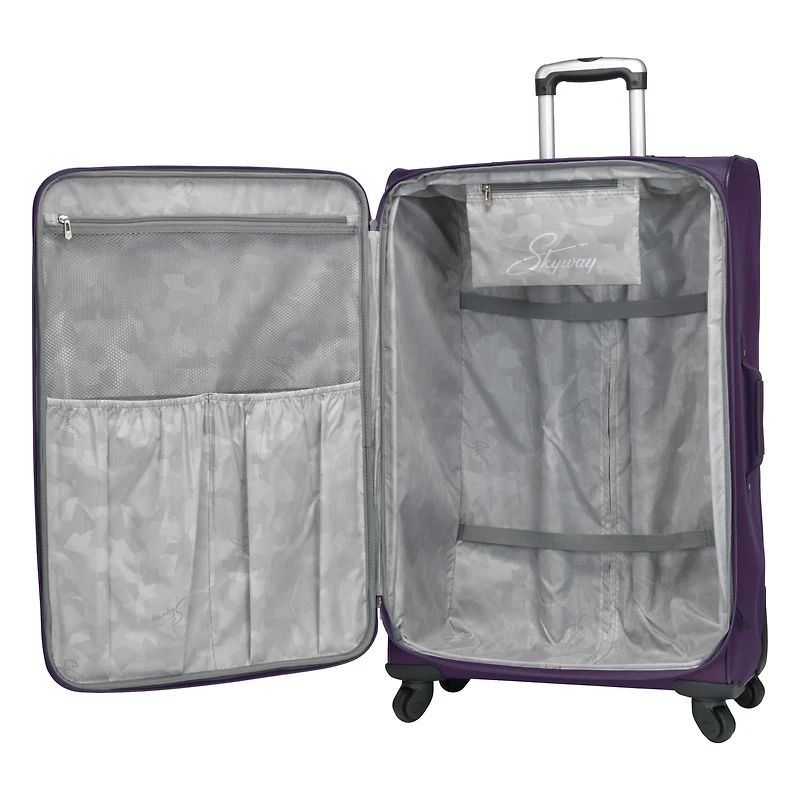 Skyway Chesapeake 3.0 28 Inch Softside Expandable LIGHTWEIGHT Checked Spinner Luggage