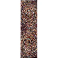 Safavieh Freeman Geometric Shag Rectangular Runner