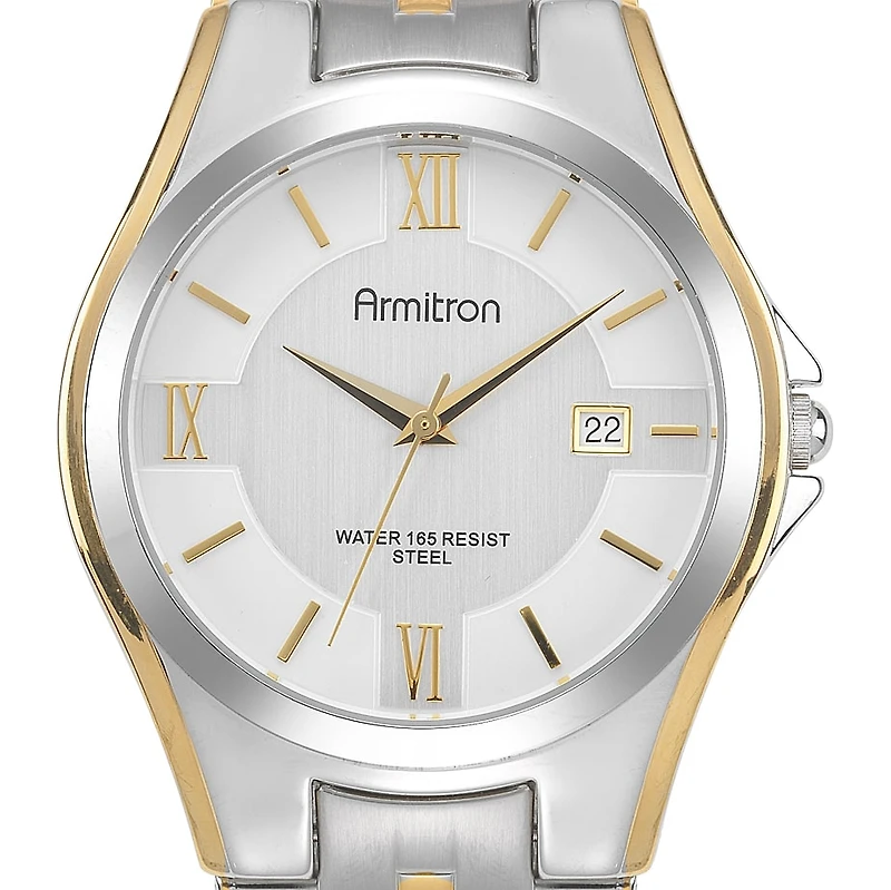 Armitron® Mens Stainless Steel Watch