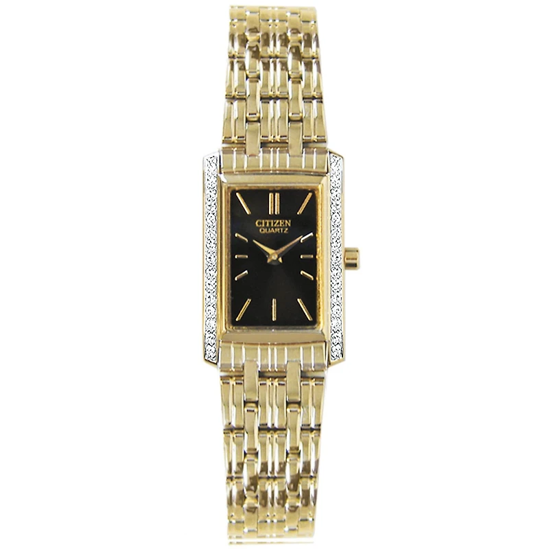 Citizen® Womens Gold-Tone Watch EK1122-50E