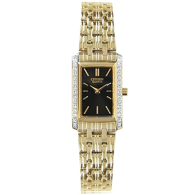 Citizen® Womens Gold-Tone Watch EK1122-50E