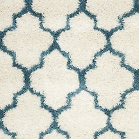 Safavieh Shag Kids Collection Crofton Geometric Runner Rug