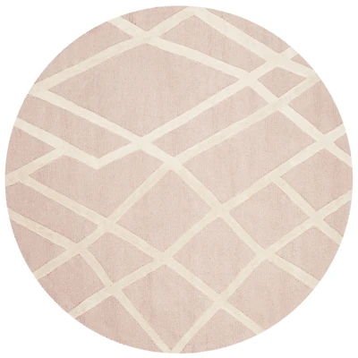 Safavieh Kids Collection Aubree Geometric Round Area Rug