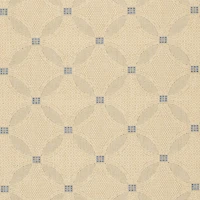 Safavieh Courtyard Collection Frona Oriental Indoor/Outdoor Square Area Rug