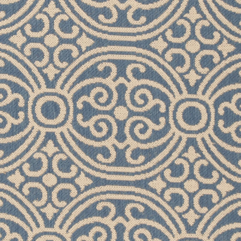 Safavieh Linden Collection Barnes Geometric Round Area Rug