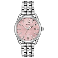 Drive from Citizen Womens Silver Tone Stainless Steel Bracelet Watch Fe6080-71x