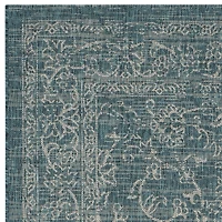 Safavieh Courtyard Collection Clarissa Oriental Indoor/Outdoor Area Rug