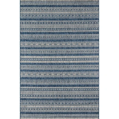 Novogratz Villa Tuscany Striped Indoor Outdoor Rectangular Accent Rug