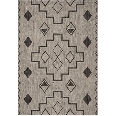 Safavieh Courtyard Collection Ambrose Geometric Indoor/Outdoor Area Rug