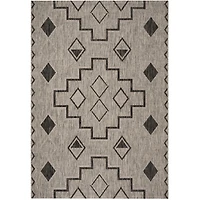 Safavieh Courtyard Collection Ambrose Geometric Indoor/Outdoor Area Rug