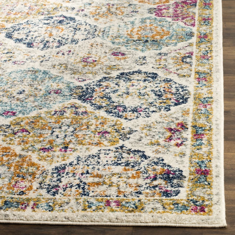Safavieh Madison Collection Sally Geometric Round Area Rug
