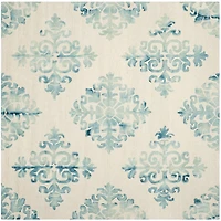 Safavieh Dip Dye Collection Durward Floral Square Area Rug