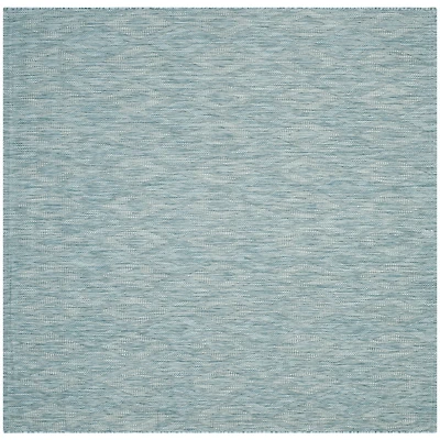 Safavieh Courtyard Collection Elisa Geometric Indoor/Outdoor Square Area Rug