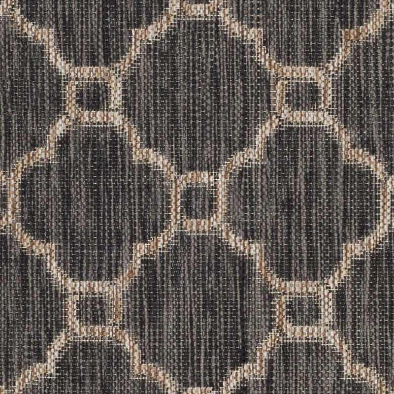 Safavieh Courtyard Collection Ian Geometric Indoor/Outdoor Square Area Rug