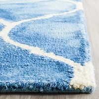 Safavieh Dip Dye Collection Nick Geometric Runner Rug