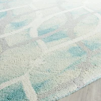 Safavieh Dip Dye Collection Harlan Geometric RoundArea Rug