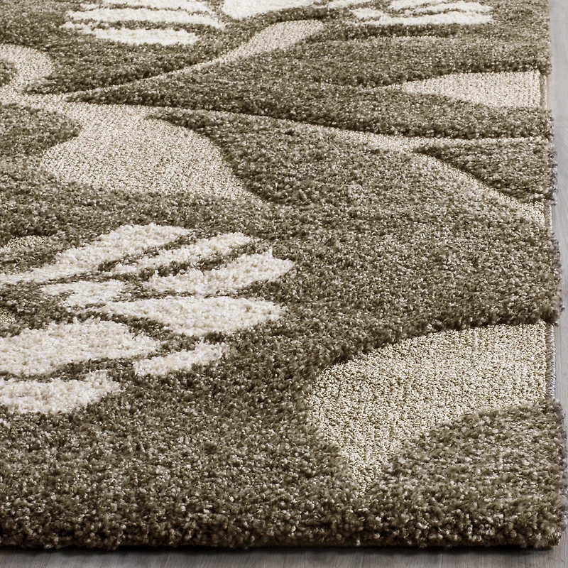 Safavieh Shag Collection Emmett Geometric Runner Rug