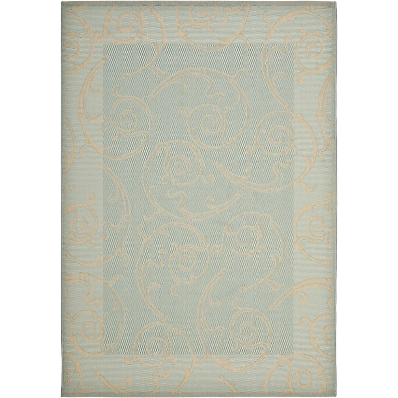 Safavieh Courtyard Collection Cletus Geometric Indoor/Outdoor Area Rug