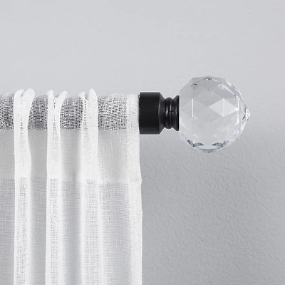 Exclusive Home Curtains Crystal Ball 1 Adjustable Curtain Rod
