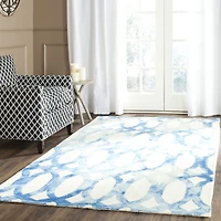 Safavieh Dip Dye Collection Maralyn Geometric Square Area Rug