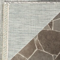 Safavieh Courtyard Collection Dallas Stripe Indoor/Outdoor Runner Rug
