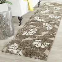 Safavieh Shag Collection Emmett Geometric Runner Rug