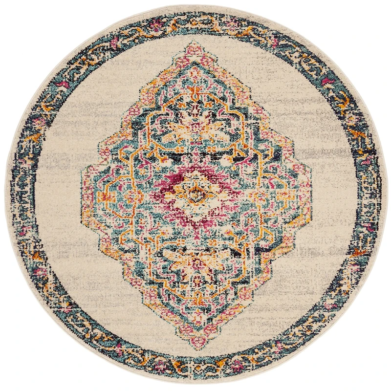 Safavieh Monaco Collection Ilean Oriental Round Area Rug