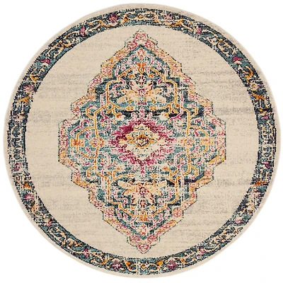Safavieh Monaco Collection Ilean Oriental Round Area Rug