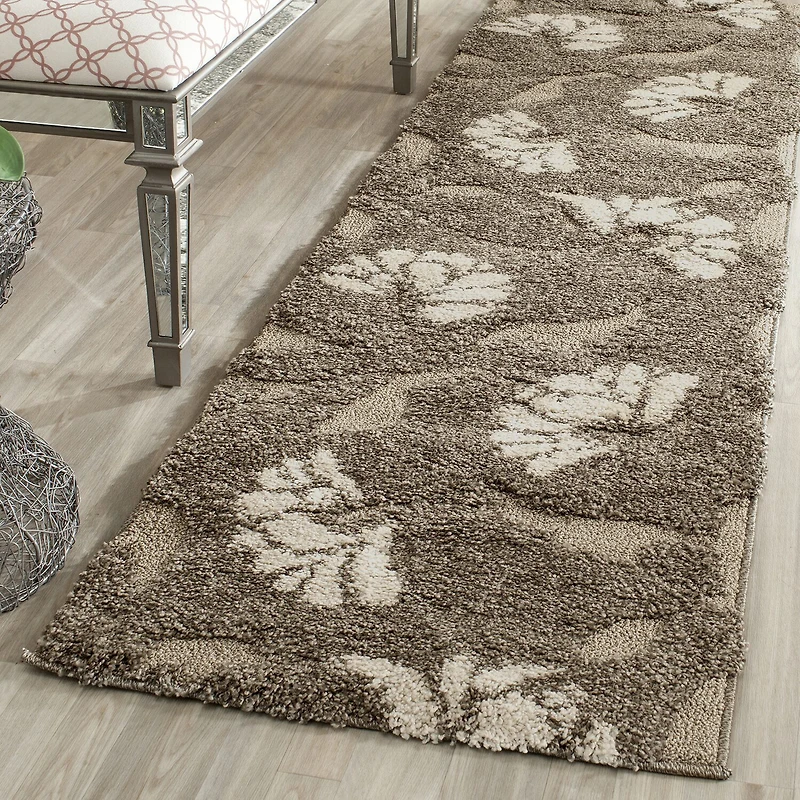 Safavieh Shag Collection Emmett Geometric Runner Rug