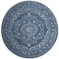 Safavieh Glamour Collection Dustin Oriental Round Area Rug