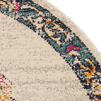 Safavieh Monaco Collection Ilean Oriental Round Area Rug