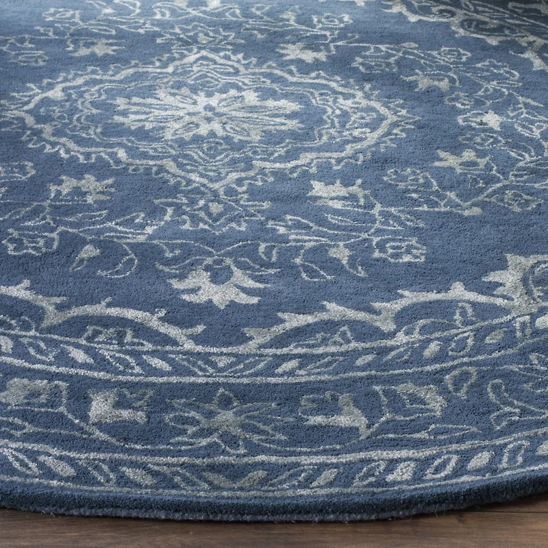 Safavieh Glamour Collection Dustin Oriental Round Area Rug