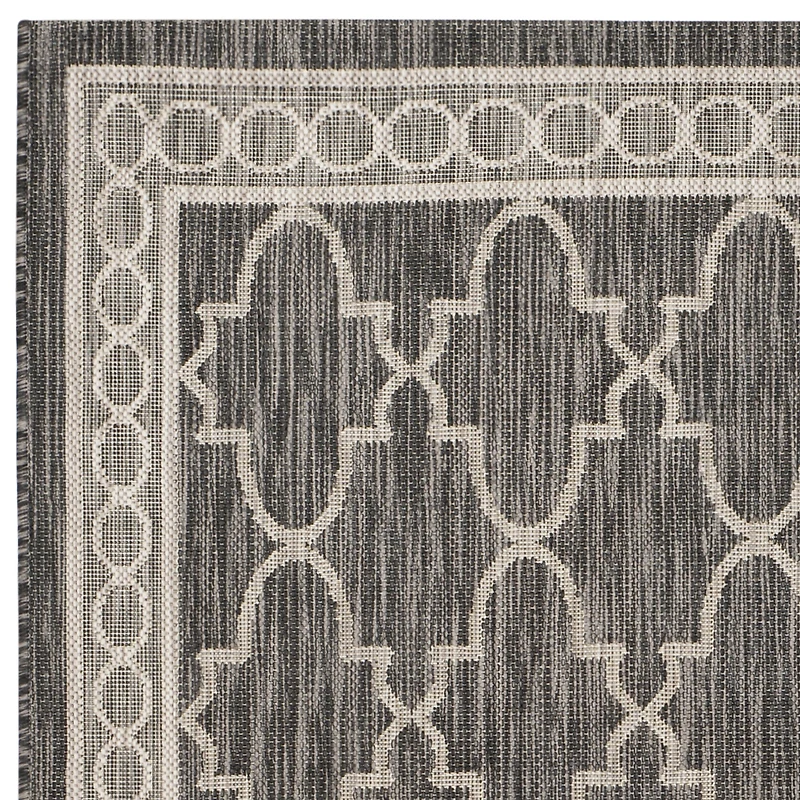 Safavieh Courtyard Collection Keeley Geometric Indoor/Outdoor Area Rug