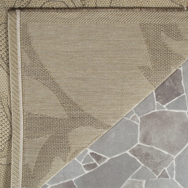 Safavieh Courtyard Collection Elwin Floral Indoor/Outdoor Area Rug