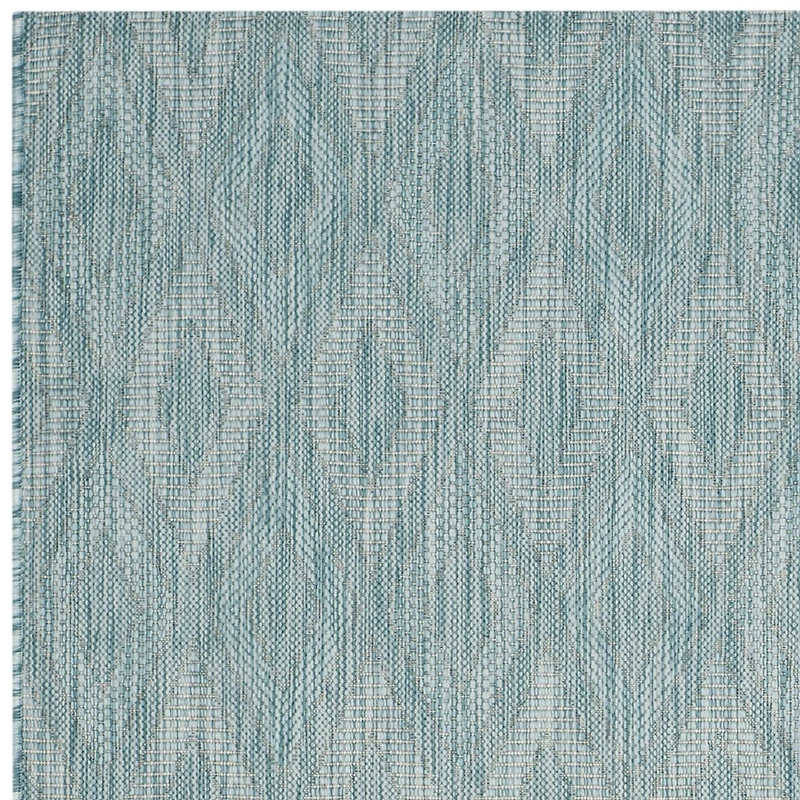 Safavieh Courtyard Collection Elisa Geometric Indoor/Outdoor Area Rug